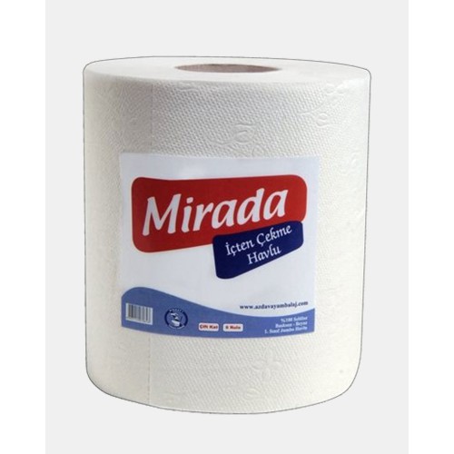İÇTEN ÇEKME HAVLU 4 KG  MİRADA (6 ADET)