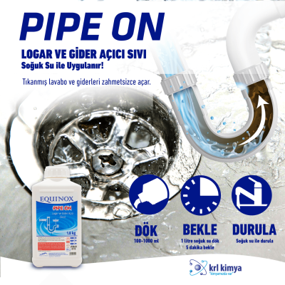KC 025 PIPE ON LOGAR VE GİDER AÇICI SIVI 1L (1,8 kg)