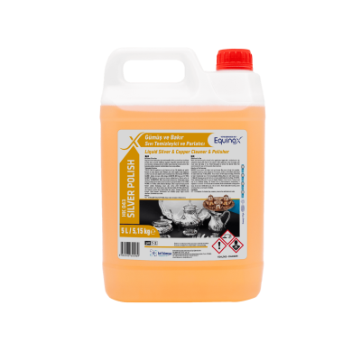 HK 043 SILVER POLISH GÜMÜŞ & BAKIR TEMİZLEME VE BAKIM SIVISI 5L (5,45 kg)