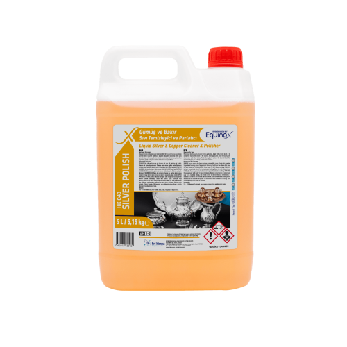 HK 043 SILVER POLISH GÜMÜŞ & BAKIR TEMİZLEME VE BAKIM SIVISI 5L (5,45 kg) HK 043 SILVER POLISH GÜMÜŞ & BAKIR TEMİZLEME VE BAKIM SIVISI 5L (5,45 kg)