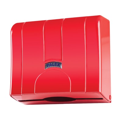 STANDART Z KATLI KAĞIT HAVLU DİSPENSERLERİ KIRMIZI