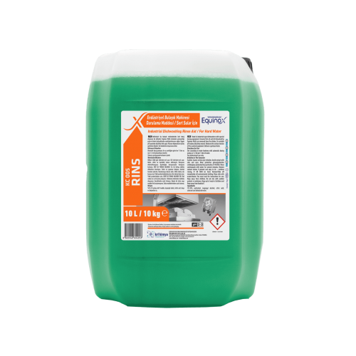 KC 005 RINS / ENDÜSTRİYEL BULAŞIK MAKİNESİ DURULAMA MADDESİ - SERT SULAR İÇİN  10L (10 kg)
