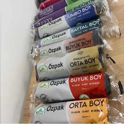 ÇÖP TORBASI BATTAL 72*95 CM 400 GR SİYAH 200'LÜ