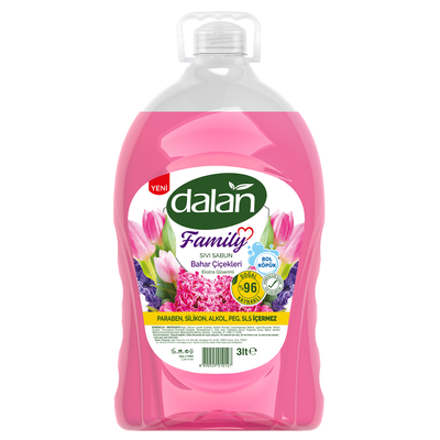 Dalan Sıvı Sabun Bahar Çiçeği 3lt