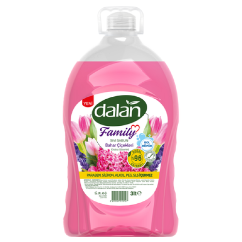 Dalan Sıvı Sabun Bahar Çiçeği 3lt