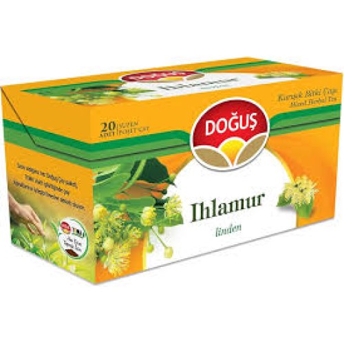 DOĞUŞ IHLAMUR BİTKİ ÇAYI SÜZEN POŞET 20X1,3 GR